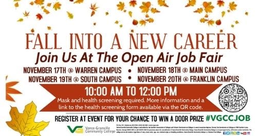 VGCC Open Air Job Fair