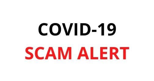 COVID-19 Scam Alert