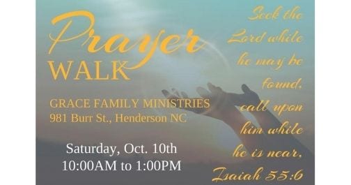 Grace Ministries Prayer Walk