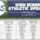 VCS High School Athletic Schedule